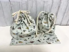 弁当袋•コップ袋•ランチマットセット