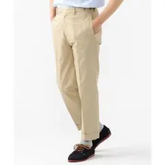 BEAMS PLUS コットンツイルアイビートラウザーズ アンクルチノパンツXL