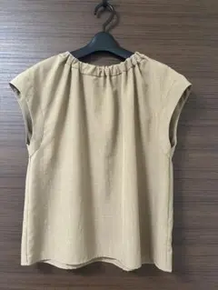 シンプリティ　タンブラーブッチャー　ノースリーブ　ブラウス