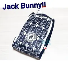 新品【ネイビー】ジャックバニー コカコーラ ゴルフ シューズケース