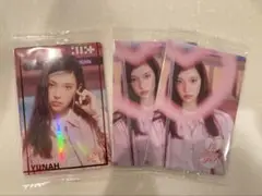 ILLIT YUNAH シール　ウエハース　3枚セット