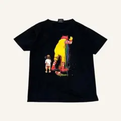 UNFLEDGEDロナルドマクドナルドパロディキャラクターTシャツビンテージ黒M