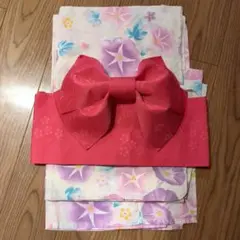 Lovetoxic 花柄浴衣セット 150