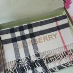 ストール カシミアスカーフ BURBERRY England London