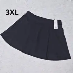 新品 GU 大きいサイズ 3XL ドライストレッチスコート 黒 テニス ゴルフ