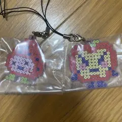 【新品】たまごっち　一番くじ　F賞　りんごっち きらきらラバーチャーム