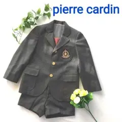 ピエールカルダン キッズスーツ 金ボタン 高島屋 毛100 ネクタイコムサイズム