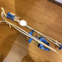 子供用 スキー 板 ストック 2回使用