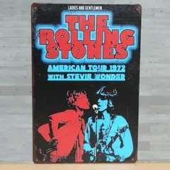 THE ROLLING STONES ブリキ看板 OK1960