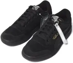 未使用 WIND AND SEA × PUMA レザースニーカー 23 黒