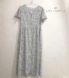 売切り！処分！【gu】ロングワンピース　レディースSサイズ