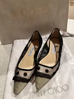 新品未使用 ジミーチュウ グリッターシューズ