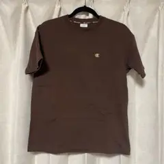 Champion ブラウン Tシャツ X-Small