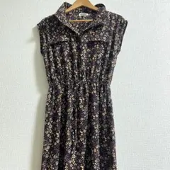 as know as 花柄　ワンピース