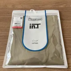 in.T クルーネックスリーブレス　新品未開封品