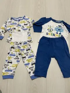 男の子 ベビーパジャマセット 80cm