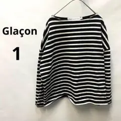 グラソン　白黒　ライン　ボーダー　ストライプ 長袖Tシャツ　トップス　720