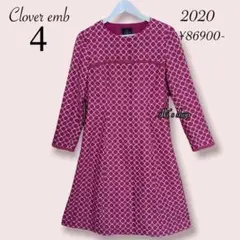 完売品 美品 TOCCA CLOVER EMB. コート 刺繍