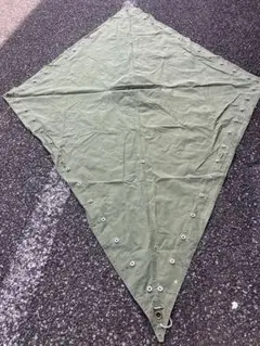 ノルウェー軍幕OD1枚 超希少ノルウェー軍幕。 ドッキングすればベースキャンプにも