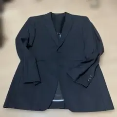 黒のビジネススーツ シングルブレスト上着のみ美品