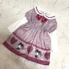 sanrio サンリオ マジョリカ マイメロ ワンピース ドレス 110cm