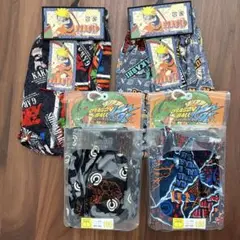 【匿名配送】ドラゴンボール改 NARUTO トランクス 4枚セット 100サイズ