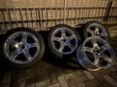 ［最終値］トヨタ アリスト V300ベルテックスエディション 純正ホイール 4本 メッキ】トヨタ アリスト V300 ベルテックスエディション 純正