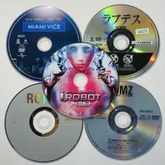 洋画DVDランダム ディスクのみ5枚セット3
