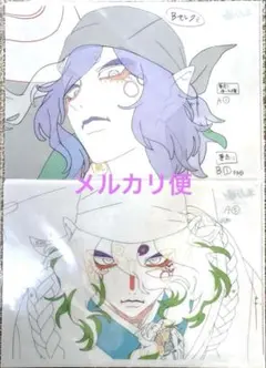 劇場版モノノ怪 火鼠 原画クリアファイル ２枚セット 薬売り