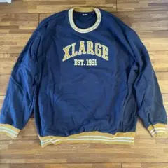 XLARGE ネイビー トレーナー XL