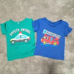 西松屋　半袖Tシャツ　2枚セット　110 男の子