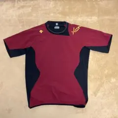 DESCENTE　デサント スポーツウェア　半袖アップシャツ　XL