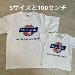 BLUE SEAL Tシャツ 2枚セット（大人S・子供100)