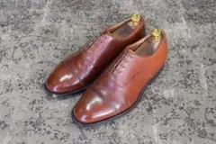 【良品】チャーチ コンサル ストレート 内羽根 60 茶 オックスフォード