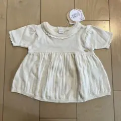 新品未使用　コットン100%ニット　80