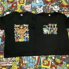 スプランキー　半袖Tシャツ　キッズ　男の子　女の子　黒　150センチ　2枚セット