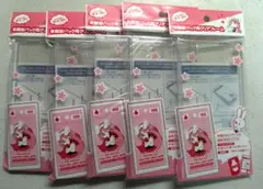 未開封パック用クリアフレーム　５点セット　クリアケース　マイコレ　seria