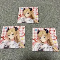 キャラクターイラストマグネットシート 3枚セット