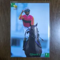 テイエムオペラオー チェックリストカード