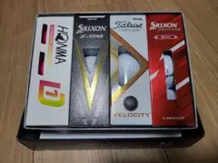 ゴルフボールセット HONMA Srixon Titleist