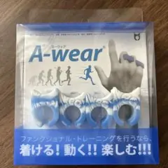 A-wear　フリーサイズ　ブルー×ホワイト