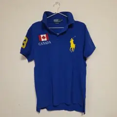 Ralph Lauren ポロシャツ 青 カナダ