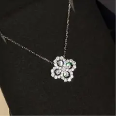 四つ葉のクローバーCレディースネックレス
