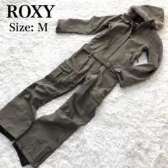 【美品】ロキシー スノーボード ウェア 繋ぎ サイズM