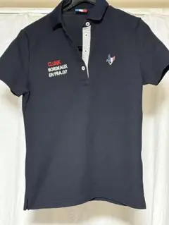 CLUNK ネイビー ポロシャツ XL