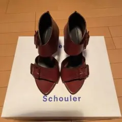 Proenza Schouler レザーヒールサンダル