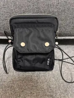 DXOH LOGO TAG BAG ディソエイチ ロゴタグバック 黒