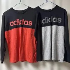 adidas 長袖カットソー 2枚セット