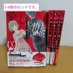 愛しい嘘　優しい闇　1-4巻のセット　愛本みずほ　カバー少し折あり