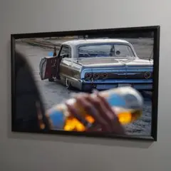 No.P708 A4 ローライダー ポスター 写真 アート ヒップホップ アメ車